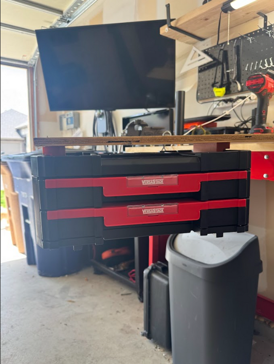 Craftsman VersaStack/DeWalt Tstak Mount – Quick-Detach Mounting Bracket - BAMprecision