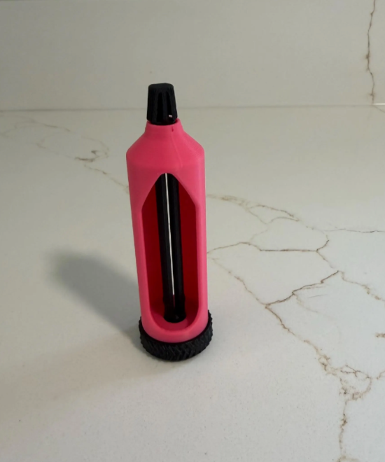 Ratcheting Toothpaste Squeezer