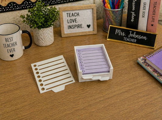 Post-It Notes Holder with Templates