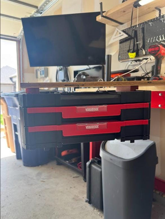 Craftsman VersaStack/DeWalt Tstak Mount – Quick-Detach Mounting Bracket with multiple applications