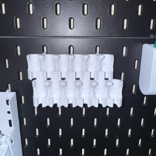 IKEA SKADIS Mount for Wera Micro Screwdriver Set | Precision Tool Holder | Choose 11, 12, or 13 Slots