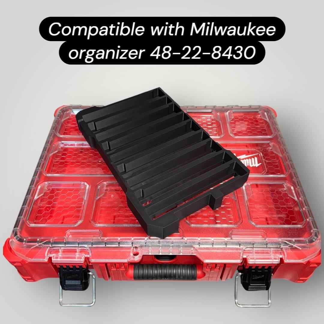 Milwaukee PACKOUT Insert for 9 Magpul PMAG 30 Magazines | Fits 48-22-8430 | AR-15 Mag Organizer