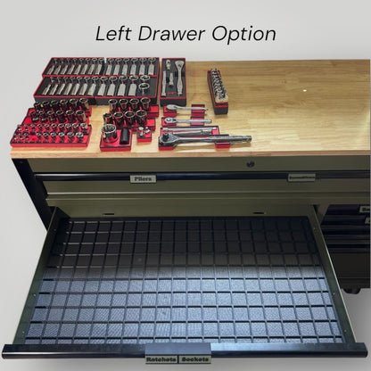 Custom Husky Tool Chest Drawer Organizer Base: Modular "Gridfinity" System for Husky 52in. x 20in. Tool Chest - BAMprecision