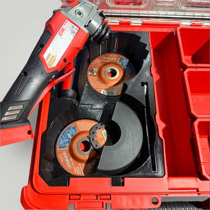 Milwaukee Packout Insert | Fits M18 FUEL Angle Grinder (2880-20) in Organizer 48-22-8430