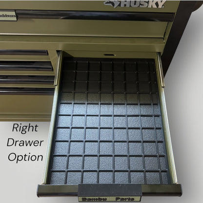Custom Husky Tool Chest Drawer Organizer Base: Modular "Gridfinity" System for Husky 52in. x 20in. Tool Chest - BAMprecision
