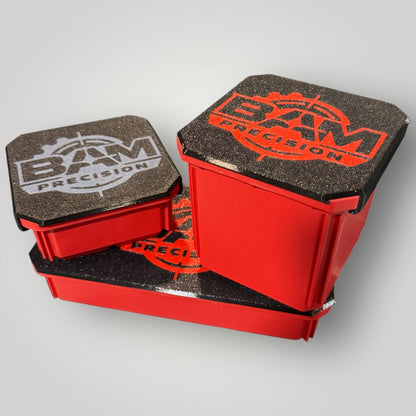 Custom Text Lid for Milwaukee Packout Small Organizer Bins (Shallow & Deep)
