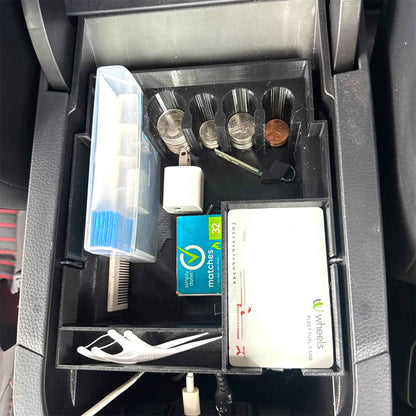 Toyota RAV4 Center Console Organizer (2019-2025) - 3D Printed PETG Hidden Storage