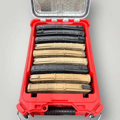 Milwaukee PACKOUT Insert for 9 Magpul PMAG 30 Magazines | Fits 48-22-8435 | AR-15 Mag Organizer