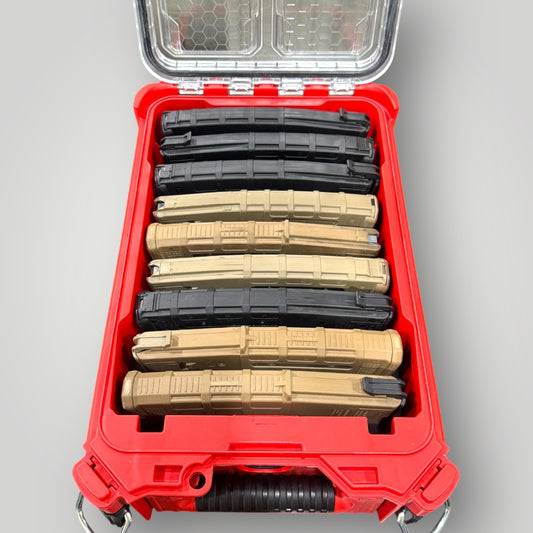 Milwaukee PACKOUT Insert for 9 Magpul PMAG 30 Magazines | Fits 48-22-8435 | AR-15 Mag Organizer