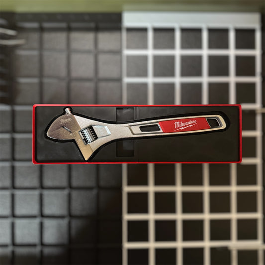 Tool Box Organizer for Milwaukee 10" Adjustable Wrench (48-22-7410) | Gridfinity Modular Tray