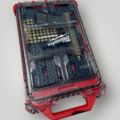 Custom Glock Pistol Insert for Milwaukee Packout (48-22-8436) – Holds 1 Handguns, 1 Magazine, & 50 rounds