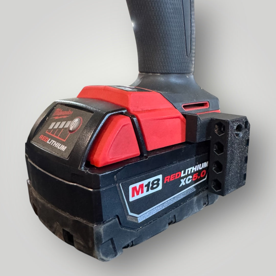 Magnetic 4-Bit Holder Attachment | Milwaukee M18 FUEL Impact & Hammer Drill (2953-20 & 2904-20)
