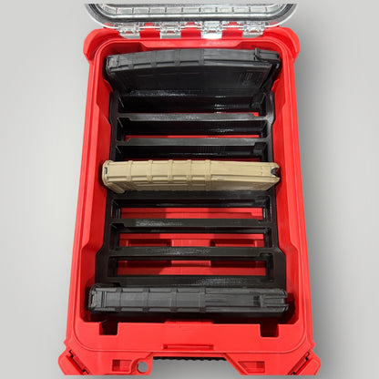 Milwaukee PACKOUT Insert for 9 Magpul PMAG 30 Magazines | Fits 48-22-8435 | AR-15 Mag Organizer