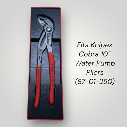 Tool Box Organizer for Knipex Cobra 10" Pliers (87 01 250) | Gridfinity Modular Tray