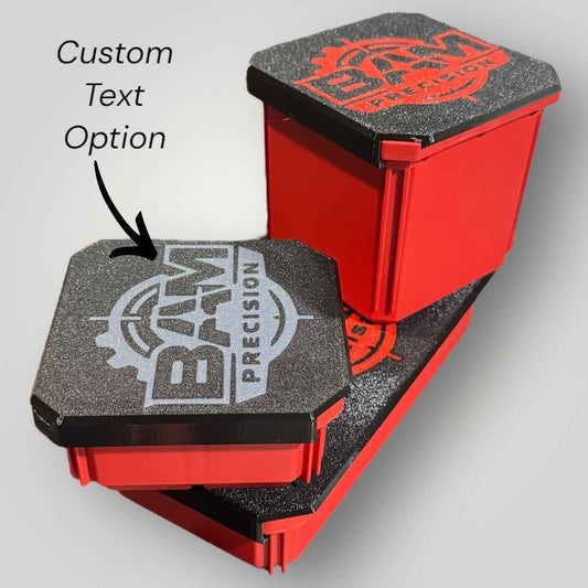 Custom Text Lid for Milwaukee Packout Small Organizer Bins (Shallow & Deep)
