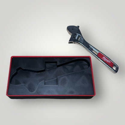 Tool Box Organizer for Milwaukee 6" Adjustable Wrench (48-22-7406) | Gridfinity Modular Tray