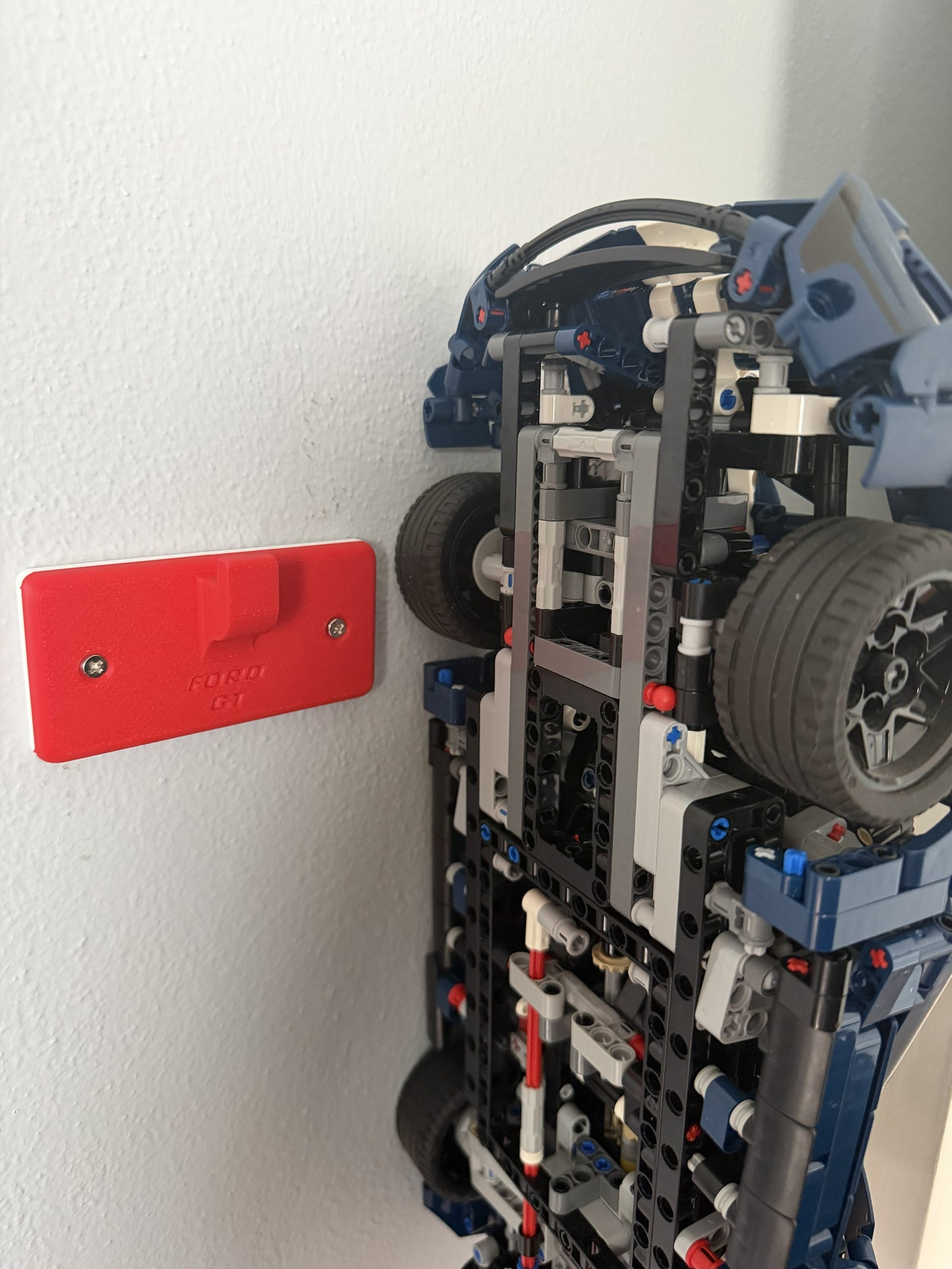 LEGO Technic Ford GT Wall Mount (42154) | Vertical Display Bracket | LEGO Car Wall Decor