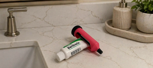 Ratcheting Toothpaste Squeezer