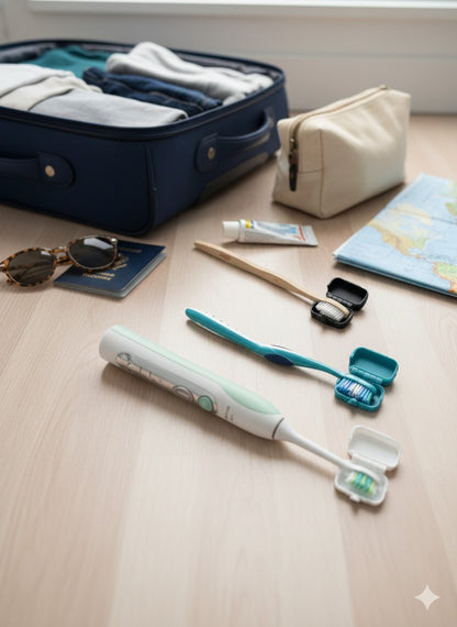 Toothbrush Travel Case | Snap-On Toothbrush Cover