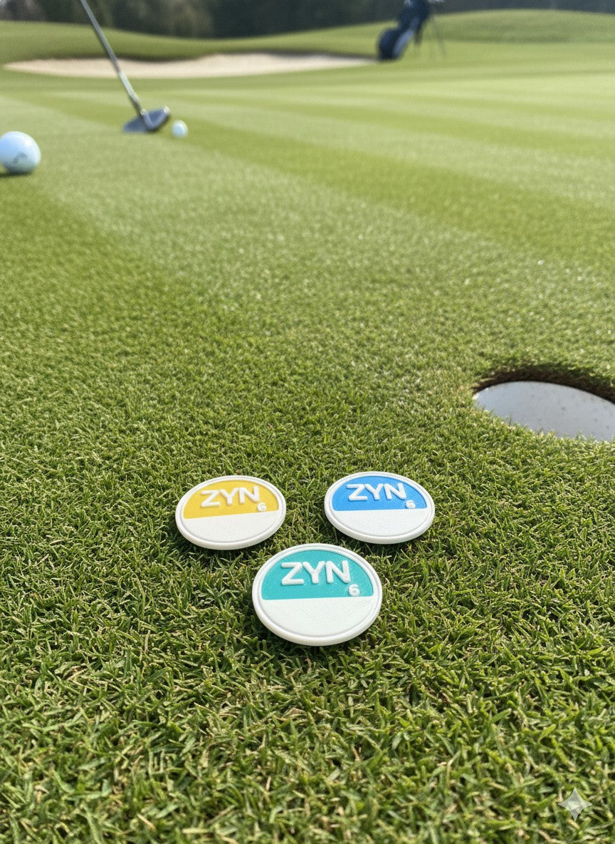 ZYN Golf Ball Marker (2 Pack)