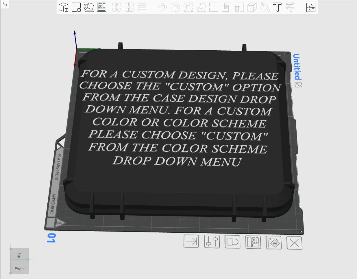 Custom Hard Cases - 3D Printed Hard Case With Optional Gun Insert