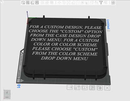 Custom Hard Cases - 3D Printed Hard Case With Optional Gun Insert