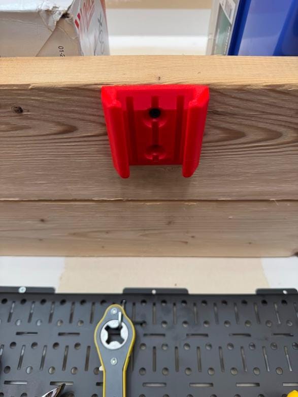 Craftsman V20 Battery Mount – 3D Printed Wall or Surface Holder