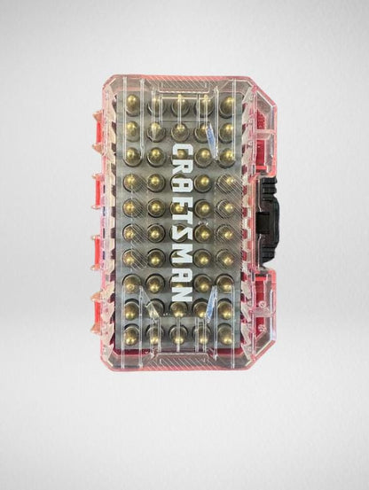 Ammo Insert for Craftsman/Dewalt Bit Boxes – 50-Round Pistol Ammo Holder