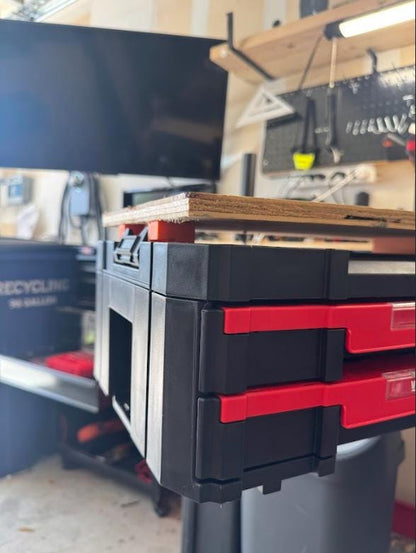 Craftsman VersaStack/DeWalt Tstak Mount – Quick-Detach Mounting Bracket with multiple applications