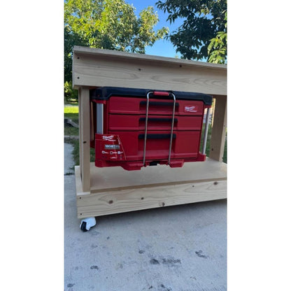 Under-Counter Milwaukee Packout Cleat Mount – Compatible with All Packout Boxes