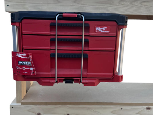 Under-Counter Milwaukee Packout Cleat Mount – Compatible with All Packout Boxes