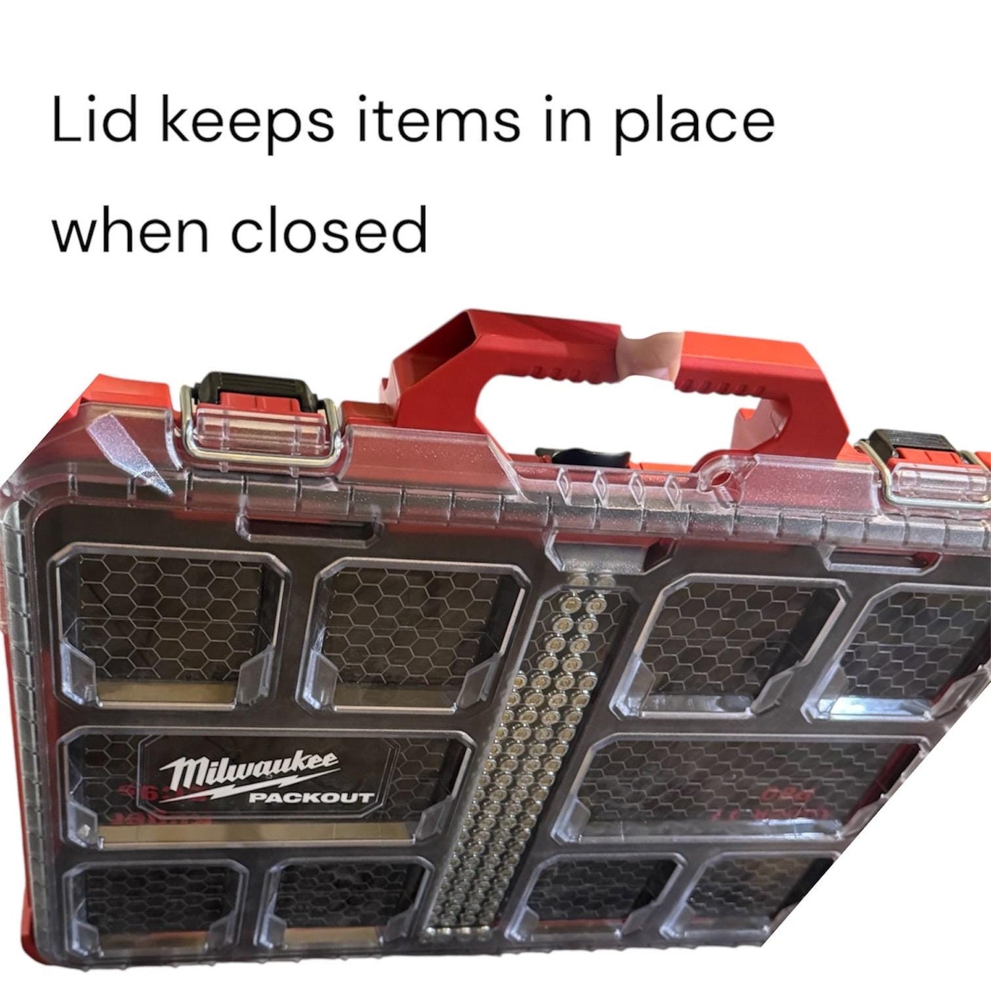 Custom Gun Insert for Milwaukee Packout (48-22-8431) – Holds 2 Pistols + 4 Magazines