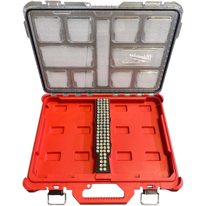 Milwaukee Packout Center Insert: Ammo/Suppressor Holder - Custom 3D Printed Organizer