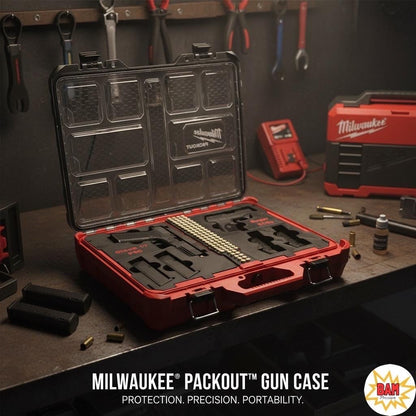 Custom Gun Insert for Milwaukee Packout (48-22-8431) – Holds 2 Pistols + 4 Magazines