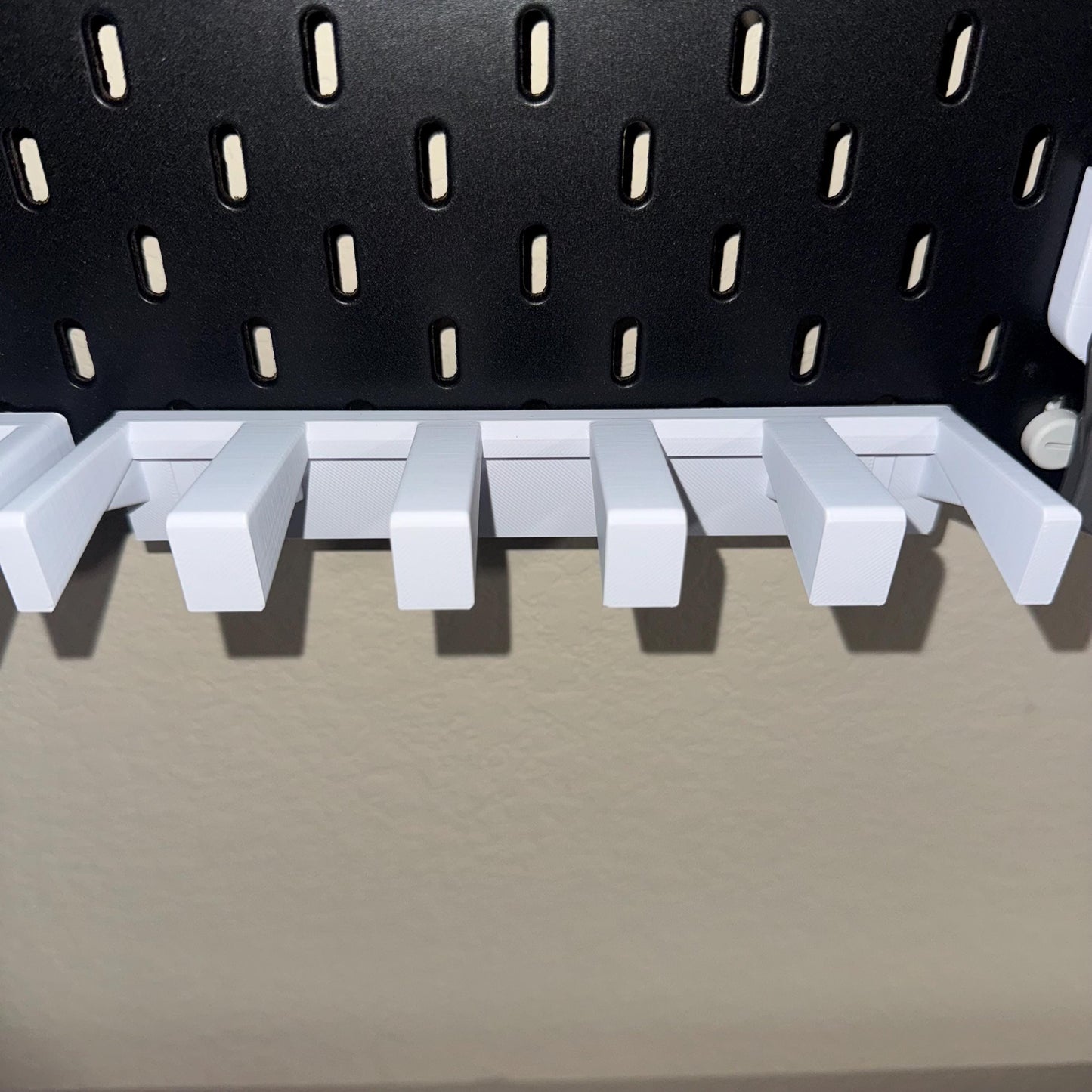 AR-15 Magazine Mount | IKEA SKADIS or Wall Mount | 3 or 5 Slot Options