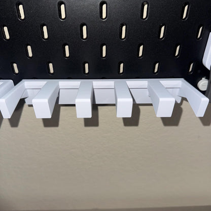 AR-15 Magazine Mount | IKEA SKADIS or Wall Mount | 3 or 5 Slot Options