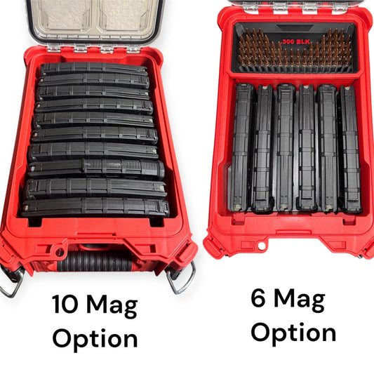 AR-15 PMAG30 Magazine Storage Insert for Milwaukee Packout Organizer 48-22-8435 | 2 Size Options