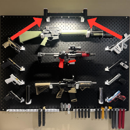 IKEA SKADIS Magnetic L-Bracket Light Holder | Heavy Duty Pegboard Mount