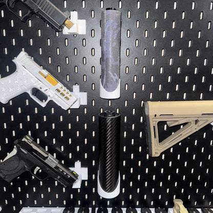 Universal Suppressor Holder for IKEA SKADIS | Choose Your Diameter | Weapon Accessory Storage