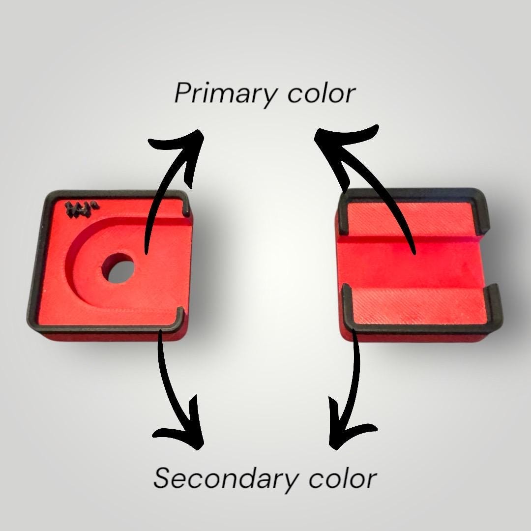 Modular Oranizer for 1/4” Drive Ratchet | Gridfinity Compatible Tool Drawer Insert | Two-tone Color