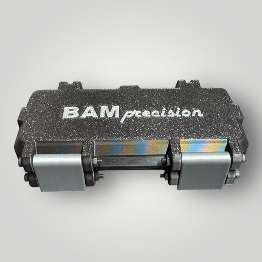 Rugged Gridfinity-compatible Travel Case | Personalized Text Lid