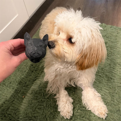 3D Printed Dog Toilet Paper Holder – Cute Bathroom Decor – Novelty TP Holder Gift