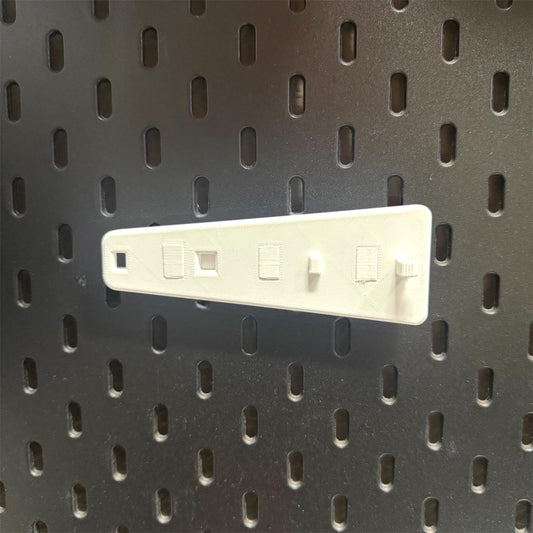 IKEA SKADIS Attachment for Wera Hex Plus Allen Wrench Set | Quick Release Skadis Mount