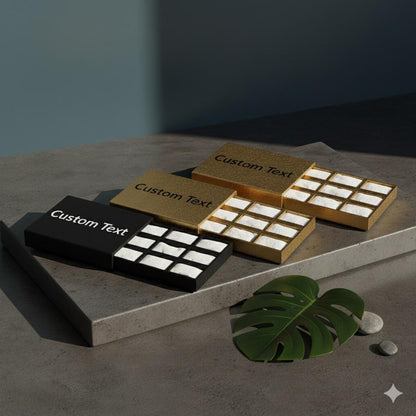 Slim Nicotine Pouch Wallet – 3D Printed Pouch Holder (Holds 9 Pouches) - Custom Text