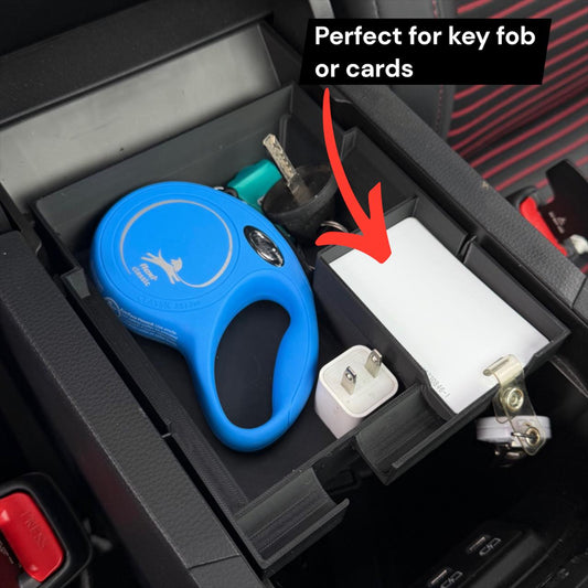 Toyota RAV4 Center Console Organizer (2019-2025) - 3D Printed PETG Hidden Storage