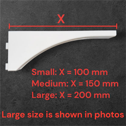 IKEA SKADIS Magnetic L-Bracket Light Holder | Heavy Duty Pegboard Mount