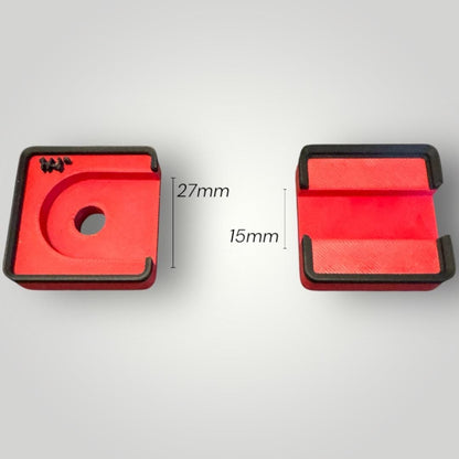 Modular Oranizer for 1/4” Drive Ratchet | Gridfinity Compatible Tool Drawer Insert | Two-tone Color