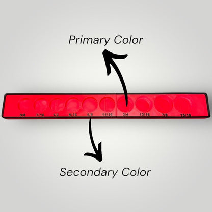 Modular Socket Organizer | 1/2” Drive SAE | Gridfinity Compatible | Custom Two-Tone Color