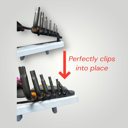 IKEA SKADIS Attachment for Wera Hex Plus Allen Wrench Set | Quick Release Skadis Mount