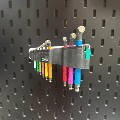 IKEA SKADIS Attachment for Wera Hex Plus Allen Wrench Set | Quick Release Skadis Mount